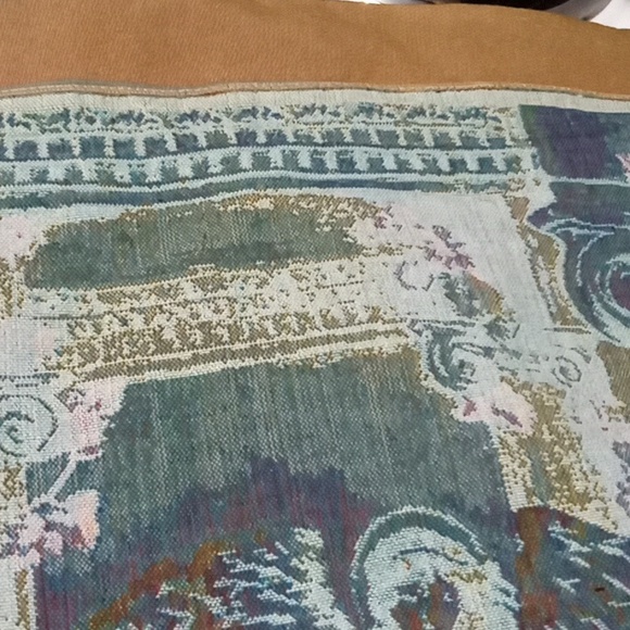 Vintage Wall Tapestry: Angel Of Light with Birds. - Picture 10 of 11